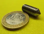 18-8 Stainless Steel Set Screws, Cone Point, 5/16"-18 x 3/4" Length, 30 Pieces
