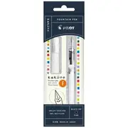 Pilot Kakuno BegreeN Fountain Pen Fine Clear