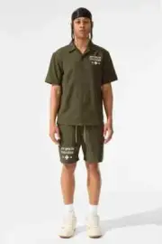 New Jordan Craig (Olive) SYIP Mechanic Summer Short Set Size XL New!