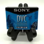 Sony DVC Premium Mini DV Digital Video Tape DVM60PRL 60 Minute A4 New