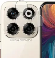 Puccy 2 Pack Camera Lens Protector Film, compatible with ZTE Blade V70 TPU Camera Guard （ Not Tempered Glass/Not Front Screen Protectors ）