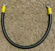 2/0 Gauge AWG 24" Battery Cables Solar Marine Inverter MTW Copper - 1/2" Lugs ea