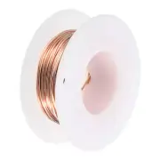 Soft Copper Wire (20 Gauge, 32.8 FT), 99.9% Pure Bare Copper Wire for Crafts