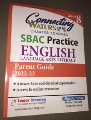 Lumos Grade 8 ELA English Parent guide: Connecting Waters Charter School