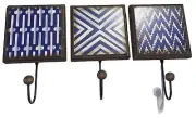 Rustic Wooden Wall Hook Decor New With Tags Awesome Blue Designs
