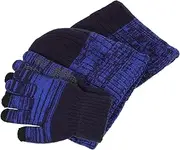[Ipetboom] 1Set Thickened Winter Hat Neck Warmer and Gloves for Men and Women Warm Pile Outdoor Gear for Cold Weather Activities