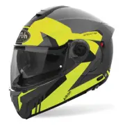 Helmet Modular AIROH Specktre Clever Grey Yellow Matt