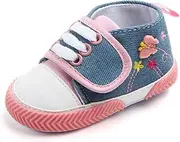 OAISNIT Baby Canvas Shoes - Toddler Boys Girls Sneakers Soft Infant Crib Shoes Anti-Slip First Walkers