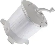 Portable Hand Crank Washing Machine, Manual Nordic Grey for Dormitory, Apartment, Camping