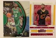 (2) 2017-18 Select Concourse Winning Ticket Kyrie Irving Celtics Card #86 Lot 2