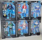 McFarlane Toys Power Girl, Guy Gardner, Captain Cold Platinum Chase and Regular