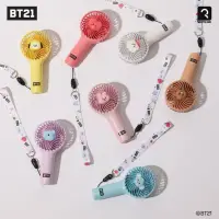 在飛比找蝦皮購物優惠-BT21 MINI HANDY FAN 攜帶式手風扇 (BT