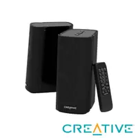 在飛比找PChome24h購物優惠-Creative T100 Hi-Fi 2.0 桌面二件式喇