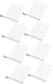 ARTSEWPLY 8Pcs Cleansing Foaming Net Pouches Durable Exfoliating Mesh Soap Bags for Gentle Facial Cleansing Makeup Removal for All Ages Deep with Buckle