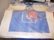 NEW SPINNERIN DENIM TOTE BAG PURSE Needlepoint Kit CANVAS YARN PROJECT PATTERN
