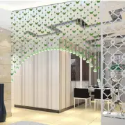 30 Strings Crystal Glass Beaded Butterfly Pendant String Curtain Door Home Decor