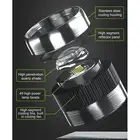 Marine LED Aquarium Light Full Spectrum COB White Light Saltwater Cylinder Fish