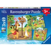 Ravensburger Disney Winnie The Pooh Sports Day 3 x 49 Piece Jigsaw Puzzle