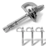 Climbing Holds Anchor Set - 3PCS - 12MM Bolt/30KN - Stainless Steel Bolt Hang...