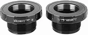 BSA30 30mm Road Bike Bearing Outer Bottom Brackets High Strength Lightweight Racing Enthusiasts Aluminum Alloy Black