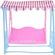 Doll Swing Model Mini Hanging Chair Ornament Photography Prop Decorative Swing for Micro Landscape