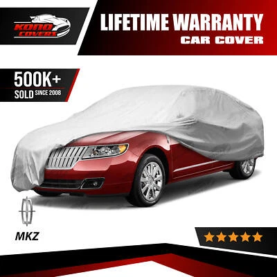 Lincoln MKZ 4 Layer Car Cover Fitted Out door Water Proof Rain Snow Sun Dust New (for: Lincoln)