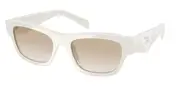 Prada PR B09S 26A80M Women’s Sunglasses White Size 52