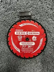 D0724DPX 7-1/4" Diablo Demo Demon Circular Saw Blade