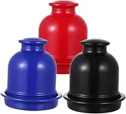 CIYODO 3pcs Dice Cups Party Game Supplies for Ktv Bar Entertainment Easy to Hold Dice Accessories for Table Games