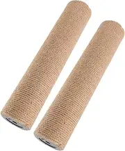 2Pcs Heavy Duty Sisal Cat Scratch Poles Durable Replacement for Indoor Cat Trees Height for DIY Cat Scratching Post Setup and Healthy Claw Exercise