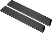 uxcell ABS Knife Cover Sleeves for 12" Cook Knife, 2 Pcs Knives Edge Guard Blade Protector Universal Knife Protector Flocking for Home Kitchen, Black