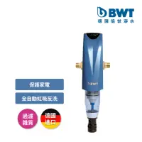 在飛比找momo購物網優惠-【BWT德國倍世】前置雜質反洗過濾器 全戶/全屋式淨水(含基