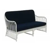 CR Antigua Rattan 2.5 Seater Sofa with Cushion