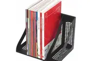 4pc Marbig Enviro Modular Magazine Folder Storage Rack Shelf Bookcase Organiser