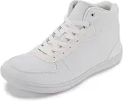 WHITIN Men's Canvas Minimalist Barefoot Shoes + Wide Toe Box + Zero Drop