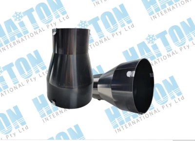 200mm-150mm PLASTIC DUCT REDUCER/HVAC DUCT REDUCER/REDUCER FITTING RD200150BLK