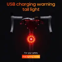 在飛比找蝦皮購物優惠-Usb mtb 公路自行車可充電頭燈自行車尾燈防水自行車配件