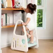 Adjustable Toddler Step Stool for Kids Two Step Standing Tower for Kitchen Count