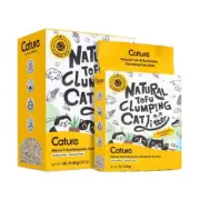 Cature Absorbent Tofu Waste Clumping Cat Litter 14L/5.6kg Pellet & Bentonite