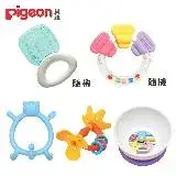 (Pigeon 貝親)固齒器x4入(6個月起)+RODY兒童碗