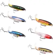 Trout Spinner Lures - Trout Spinners Fishing Spinners | 6 Fishing Gear Lure Kit, Fish Lures Spinnerbaits, Swimbaits Fishing Accessories