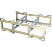 Barrel Racks for Two 60 Gallon Barrels - Beer Wine Oak Aging Keg Cask