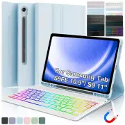 Bluetooth Keyboard With Case Cover For Samsung Galaxy Tab S9 FE /S9 S8 S7 Tablet
