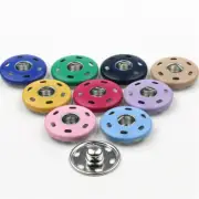 20-pack Metal Snap Fasteners Press Studs Clothing Leather Craft Sewing Buttons