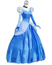 Cinderella Princess Cosplay Womens Costume