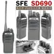 【光華車神】 SFE SD690 高功率 10W 無線電對講機 防塵防水 IP66 軍規 堅固耐摔 音量大