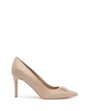GUESS Women's Beige Morrley Stiletto Heels Size: 9