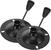 SEWACC 2Pcs Office Chair Swivel Base Replacement Metal Tilt Control Mechanism for Office Chair Parts Fit for Desk and Stool Chairs Sturdy Construction