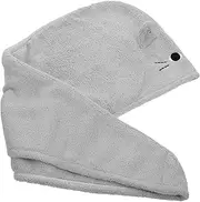 Ipetboom Hair Towel Wrap Fleece Hair Dry Hat Bath Hair Drying Cap for Girls Quick Dry
