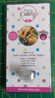 Thread Cutterz Adjustable Ring Thread Cutter Snip NEW Unopened
